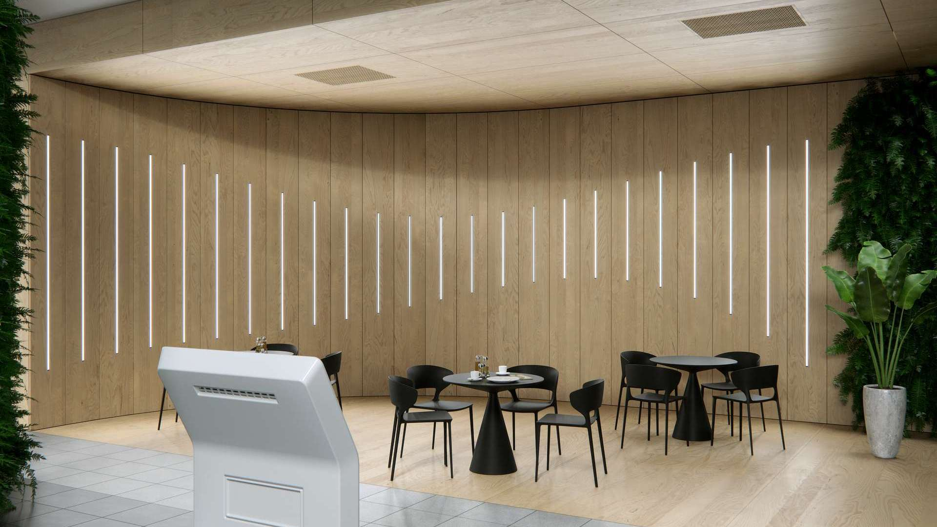 Lumines Profil Typ W INOX, eloxiert 3 m