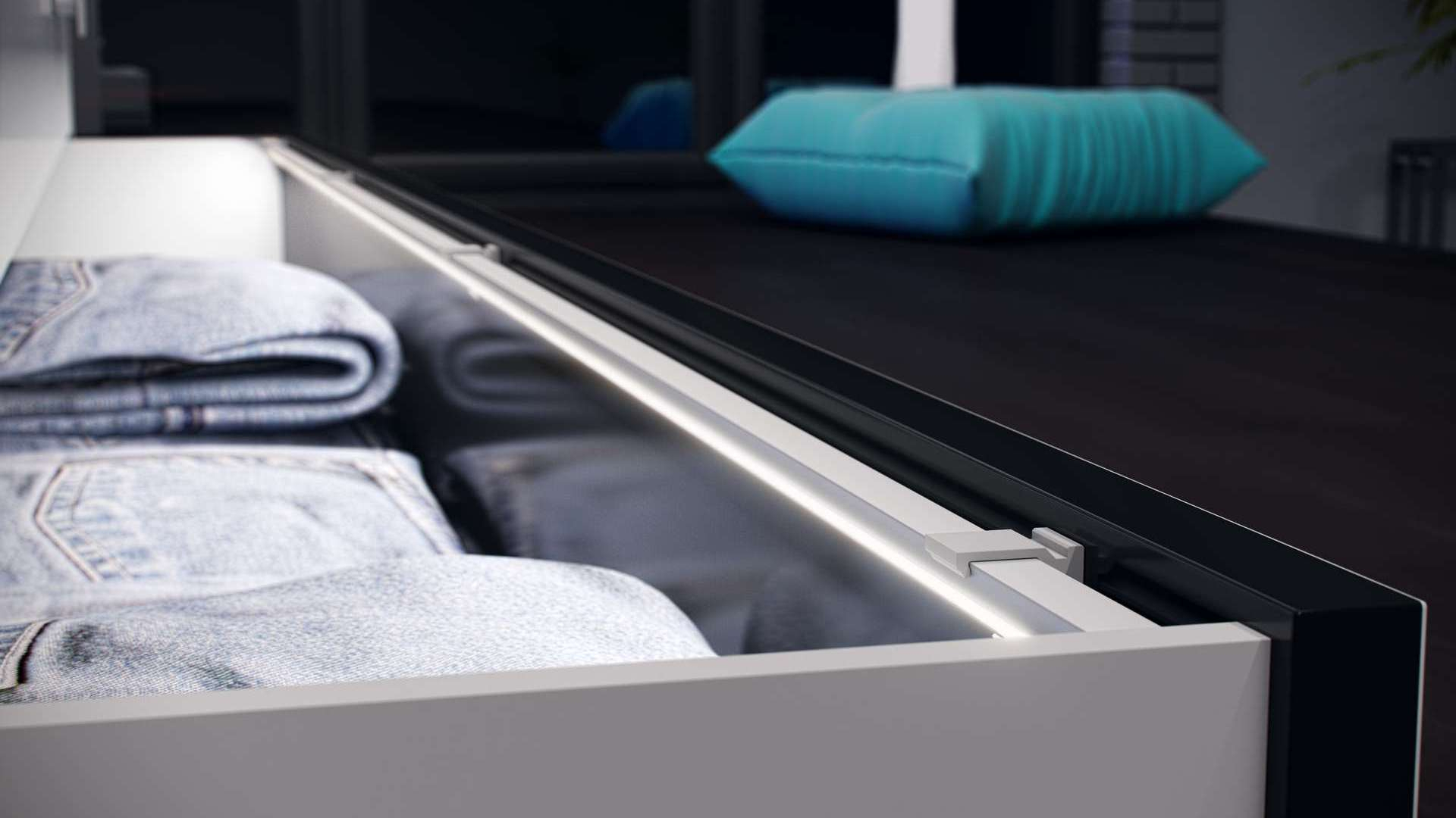 Lumines Profil Typ C RAL1923 Matte, 3 m