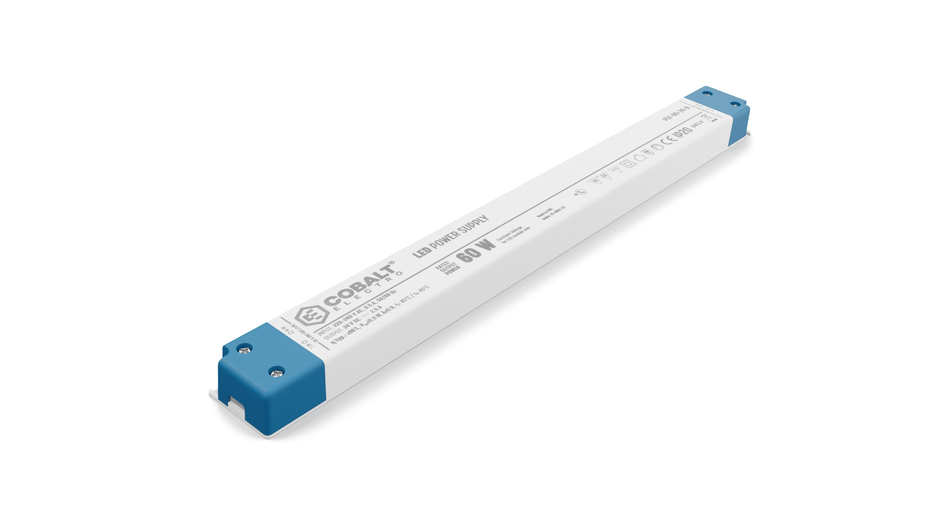 CobaltElectro PLV 24V 60W IP20 LED-Netzteil B