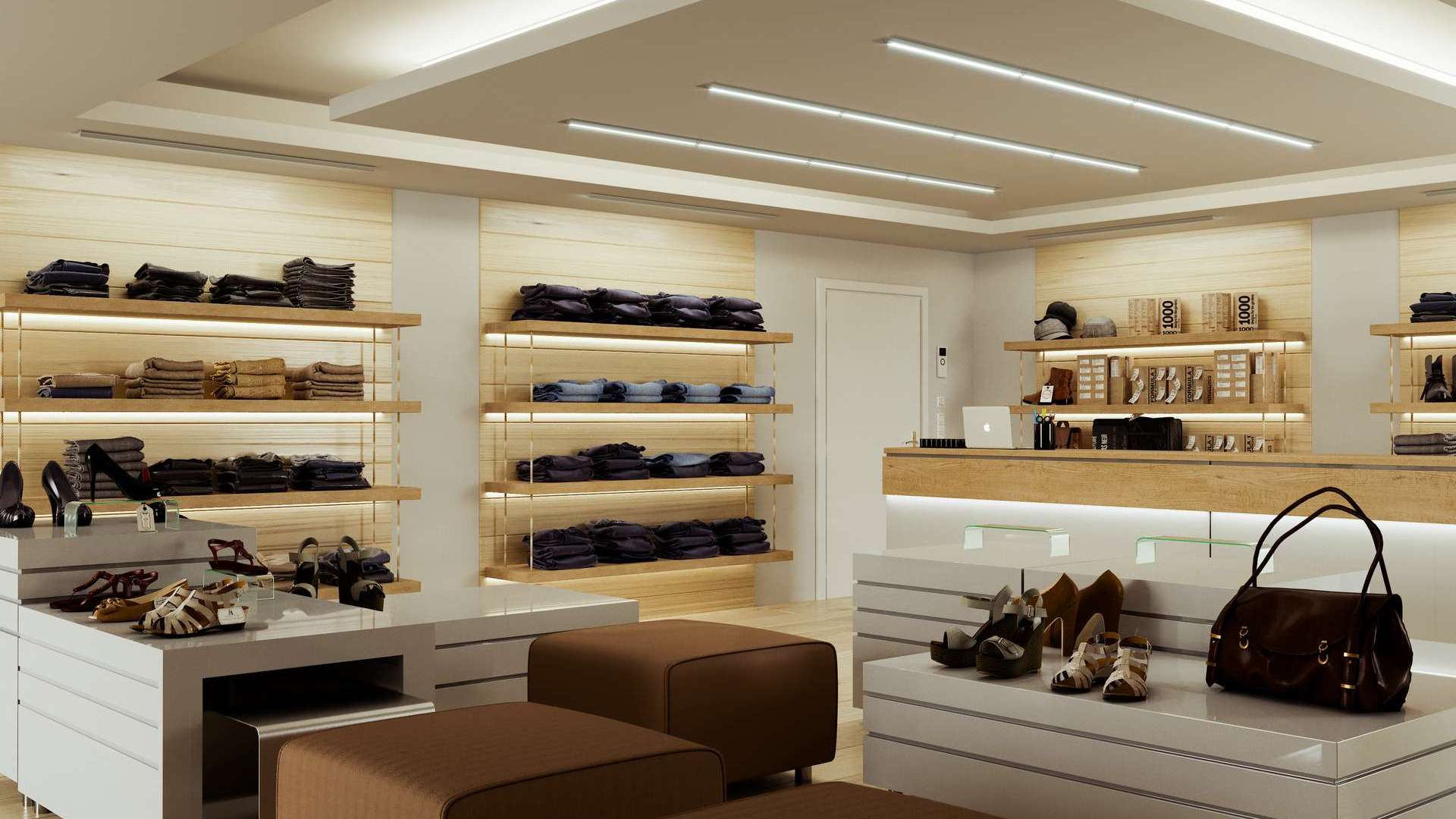 Lumines Profil Typ Roset, Schwarz, lackiert 1 m