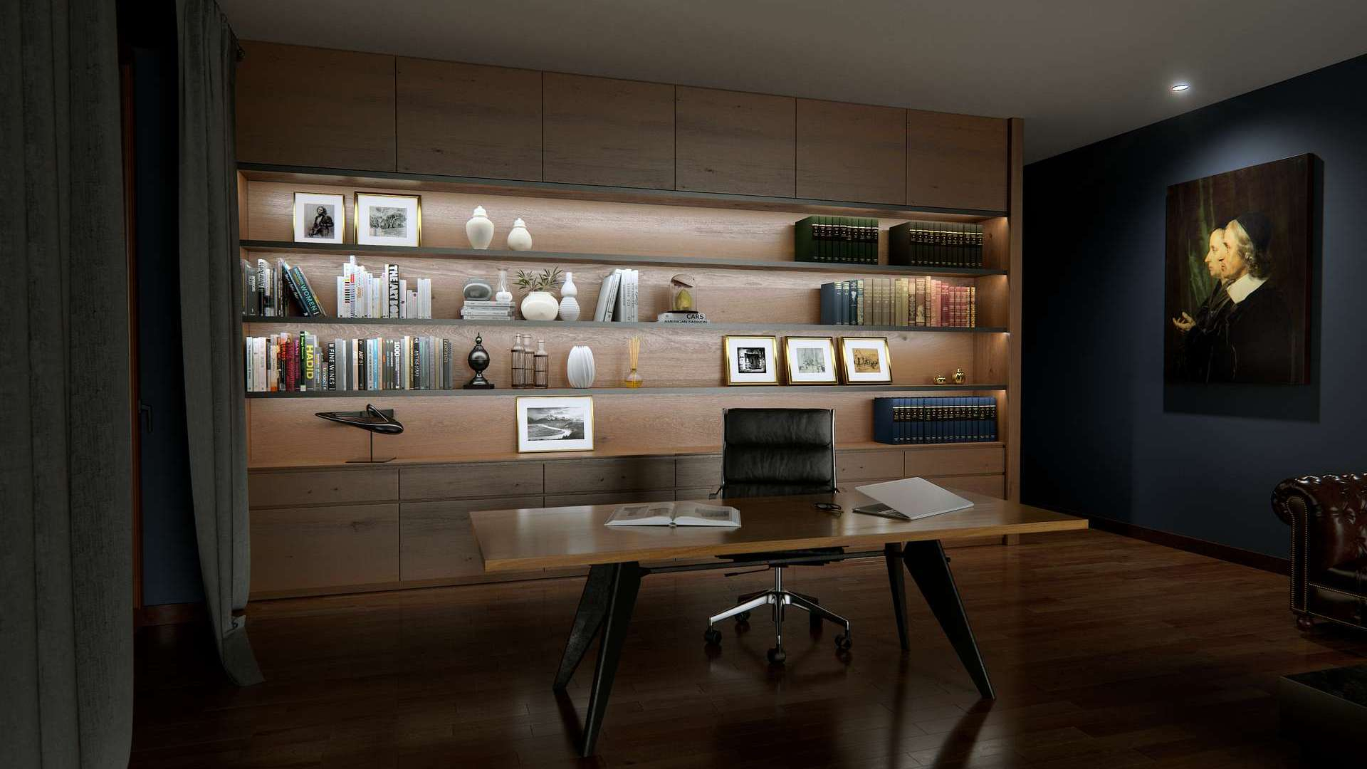 Lumines Profil Typ Q18 Schwarz, eloxiert 3 m