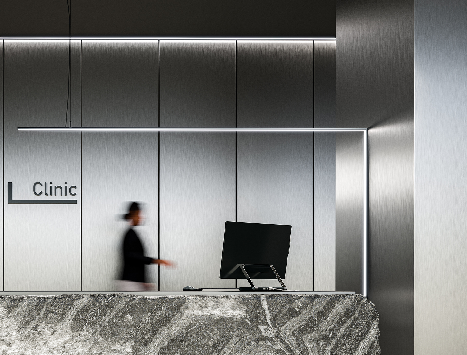 Lumines Profil Typ axel Nicht eloxiert, 3 m