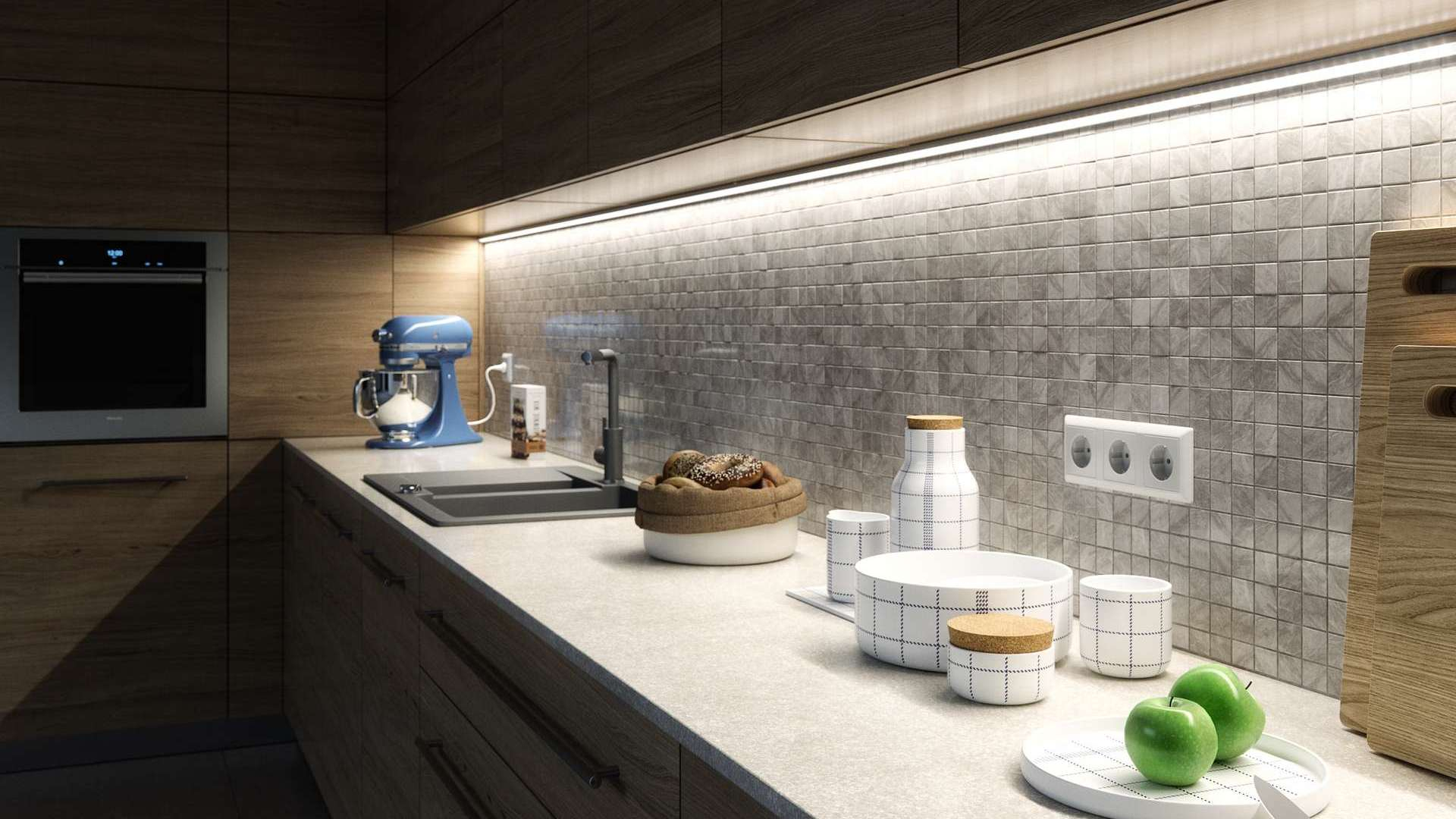 Lumines Profil Typ H Nicht eloxiert, 3 m