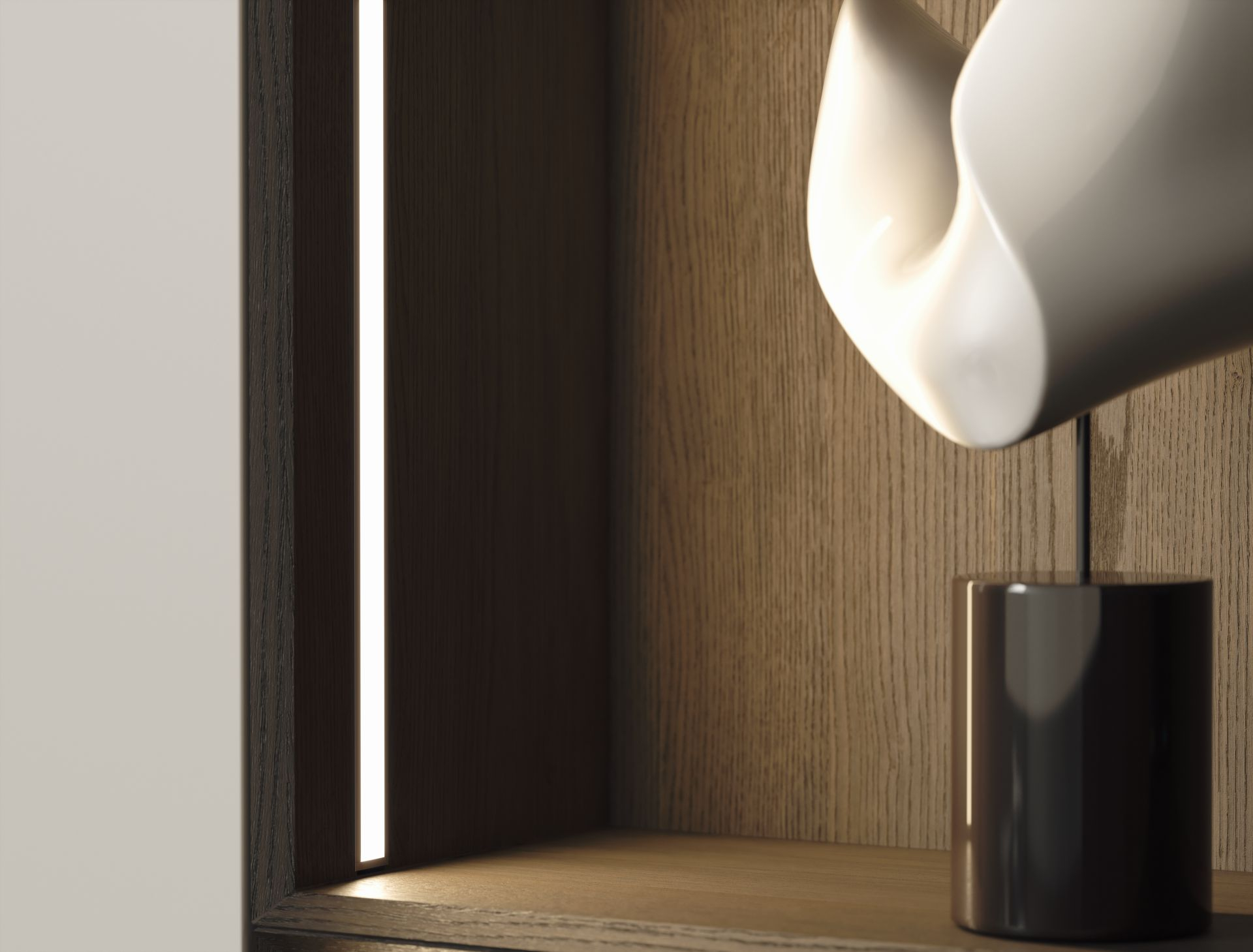 Lumines Profil Typ Gemi Weiß, lackiert, 3 m