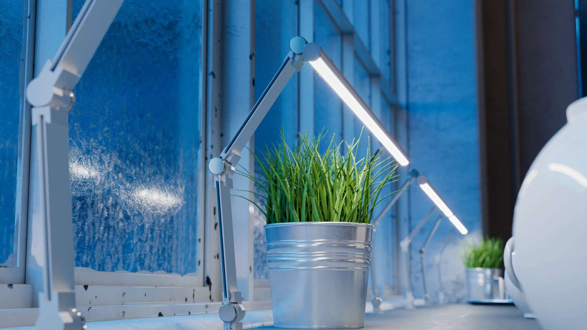 Abdeckung für Profil Lumines SLIM PMMA gefroren  1 m