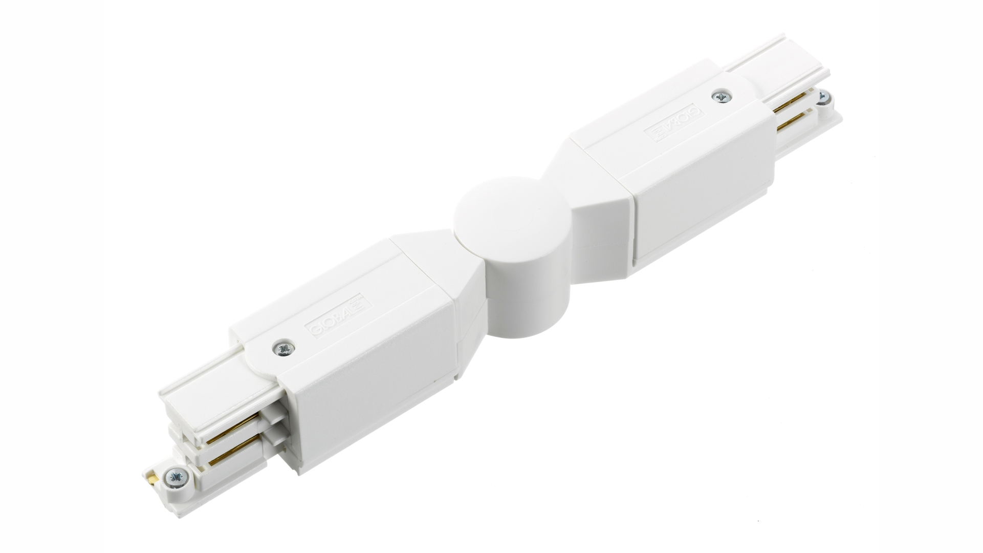 Verstellbarer Verbinder für 3-Phasen-Stromschiene XTS24-3, Weiß