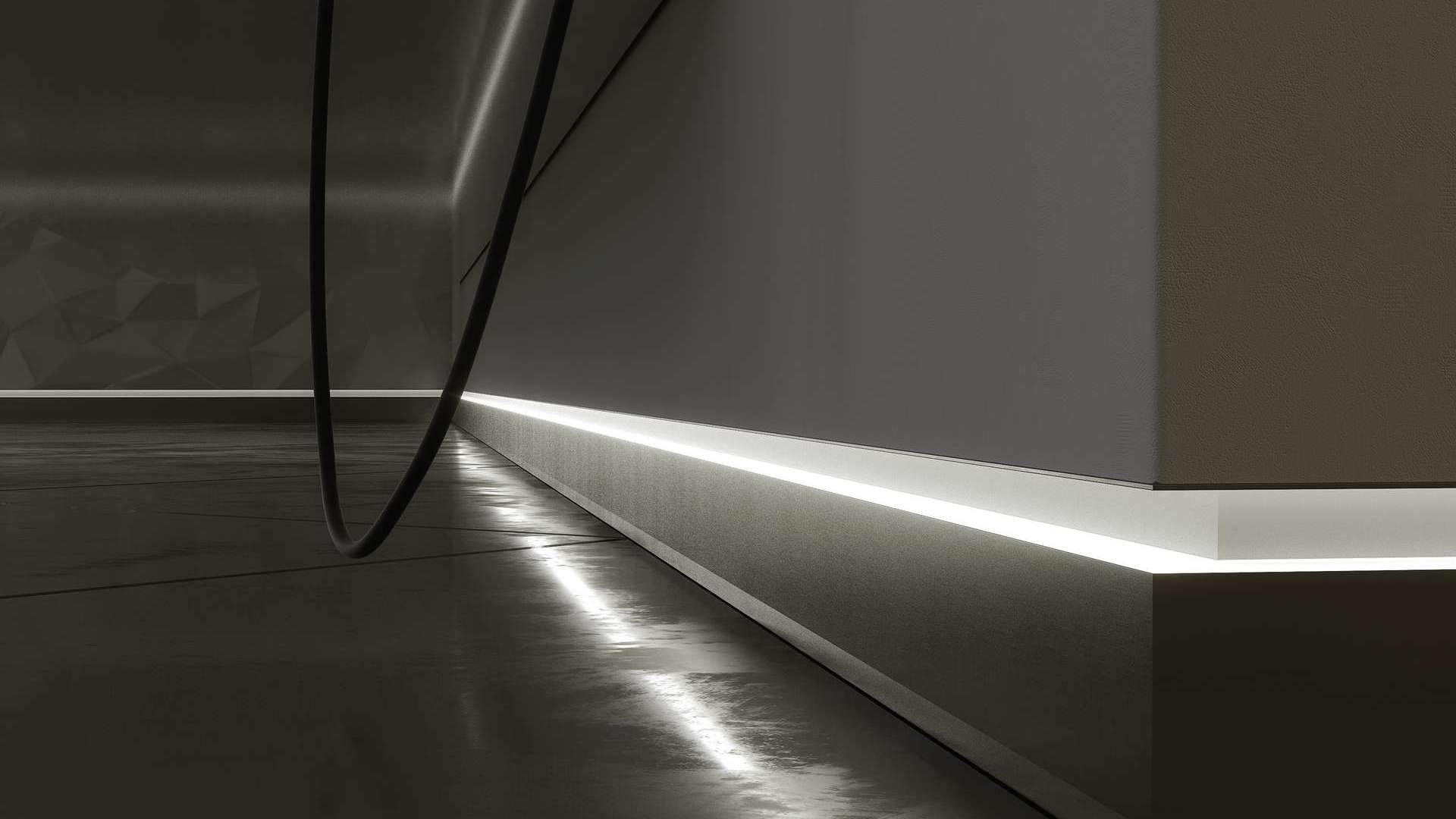 Lumines Profil Typ Flaro Silber, eloxiert, 3 m