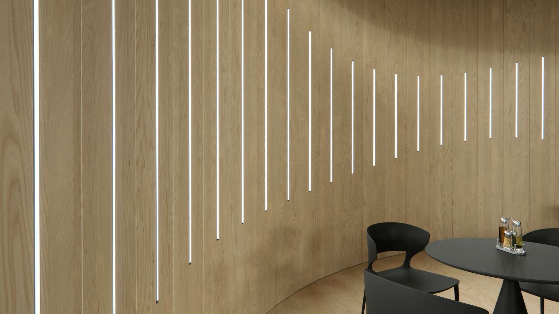 Lumines Profil Typ W INOX, eloxiert 3 m