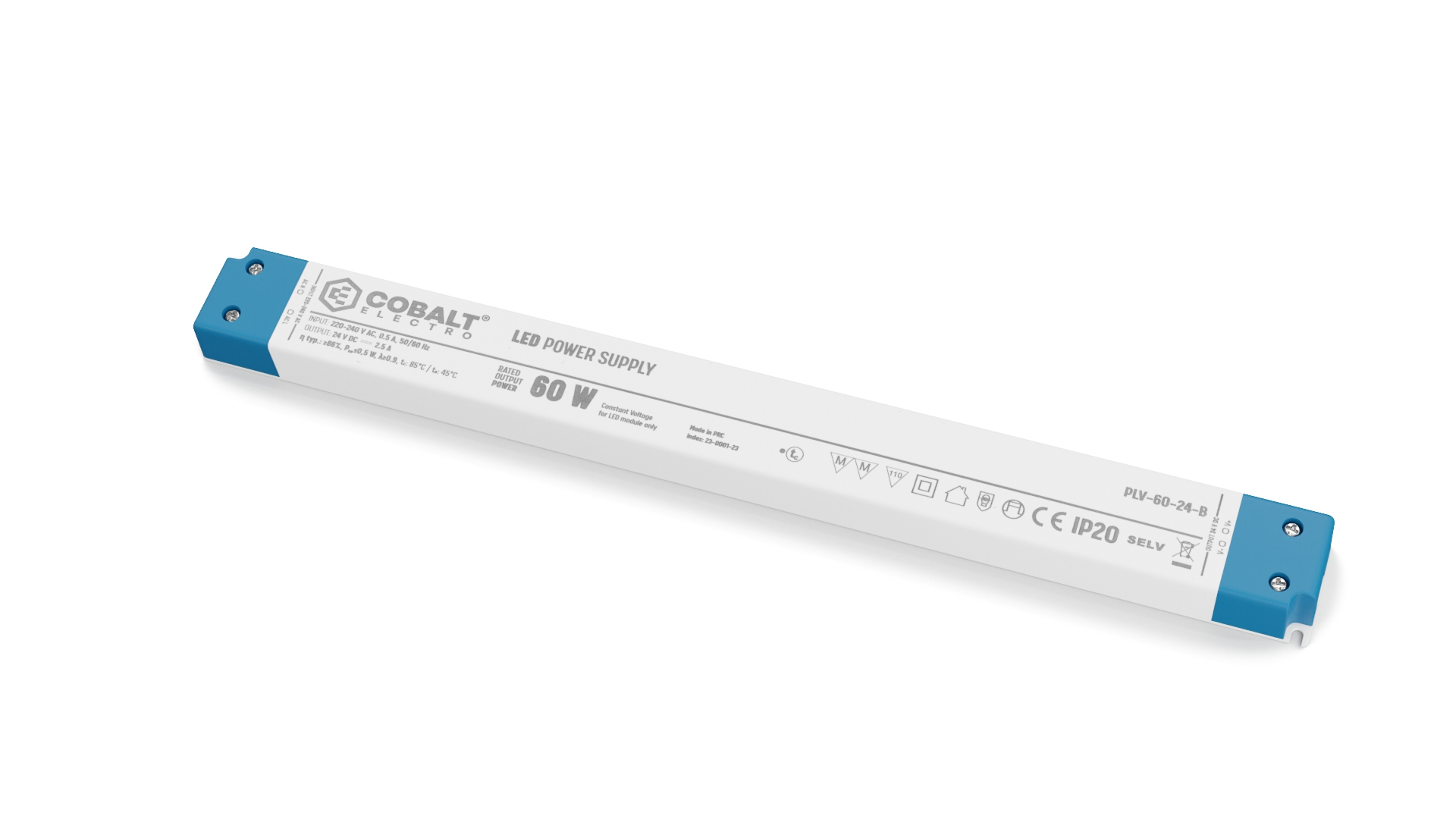 CobaltElectro PLV 24V 60W IP20 LED-Netzteil B