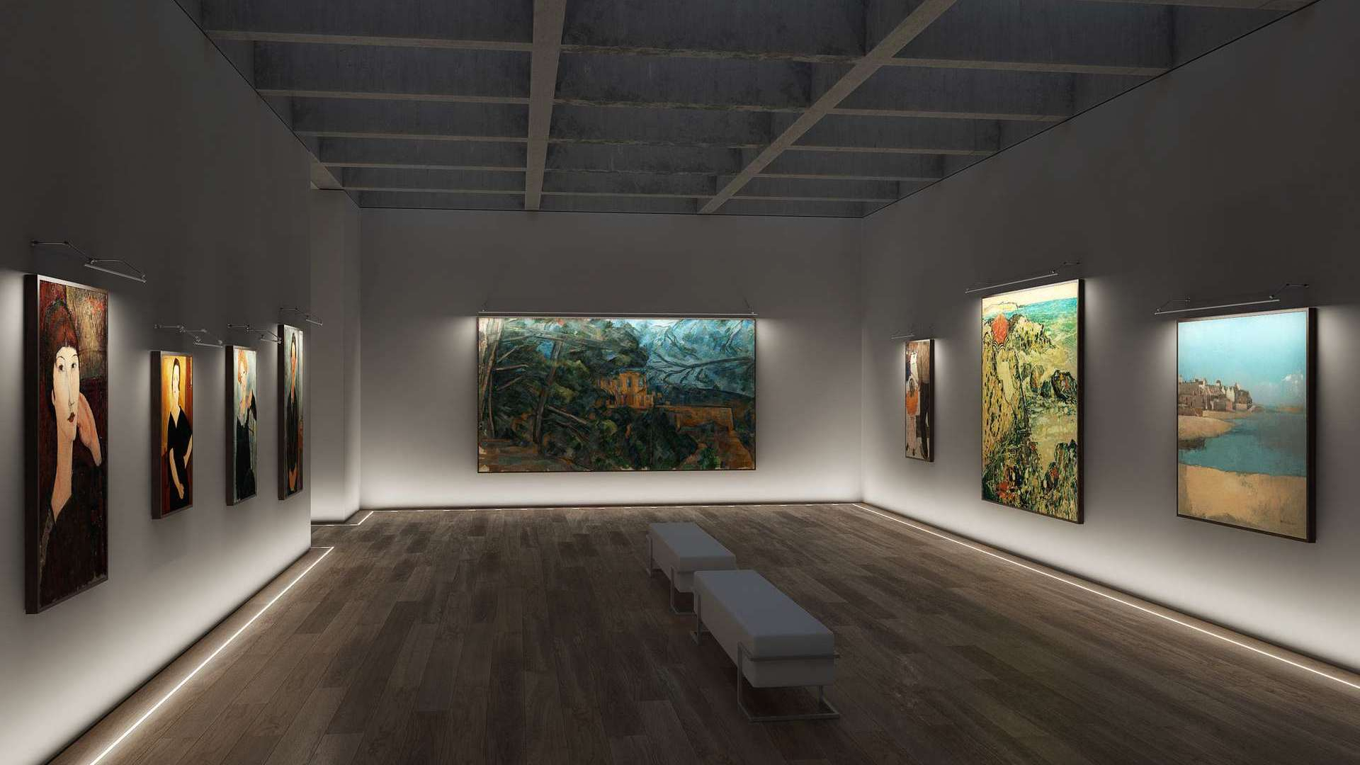 Lumines Profil Typ Mico Silber, eloxiert, 3 m