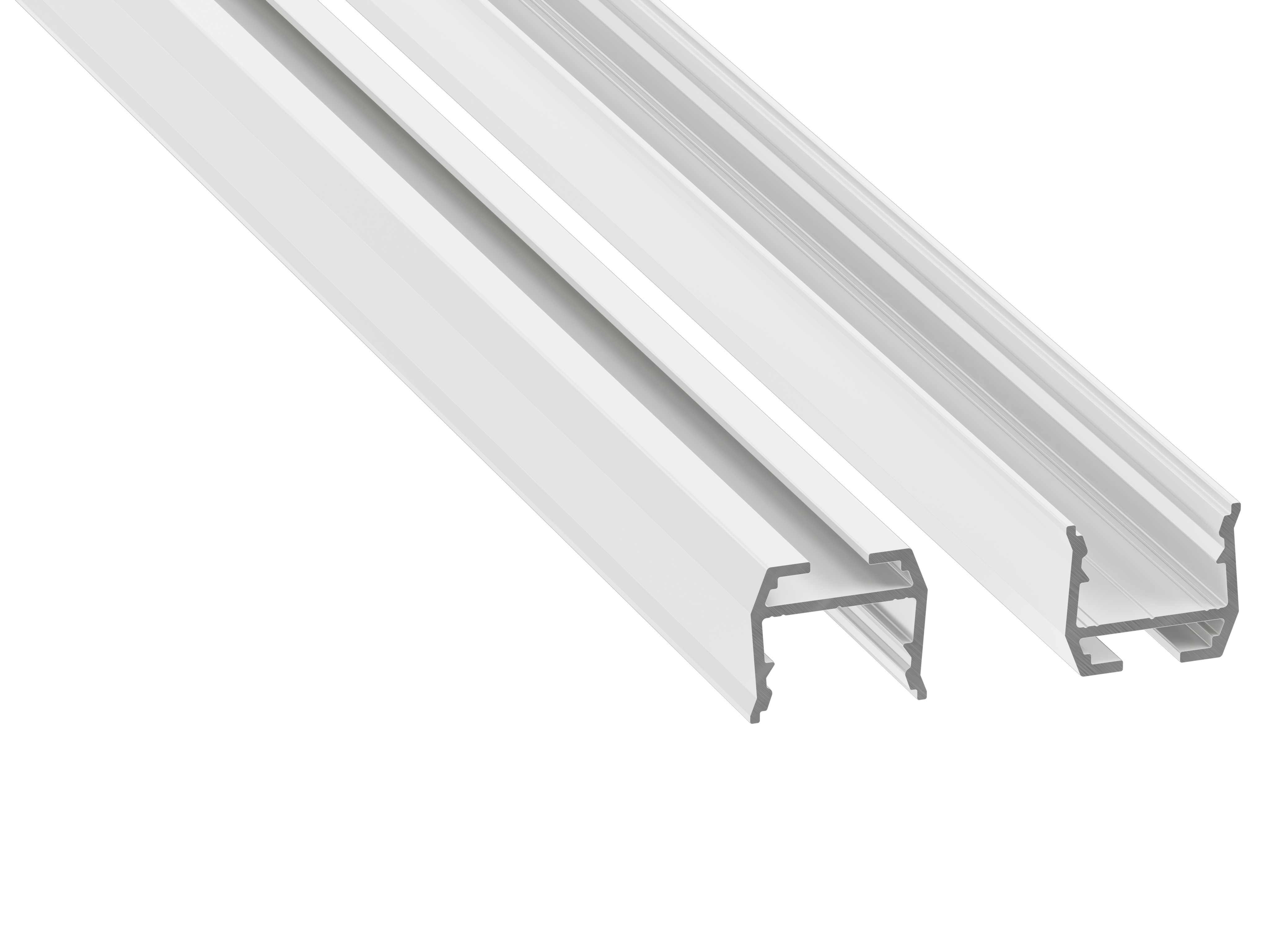 Lumines Profil Typ axel Weiß, lackiert, 3 m