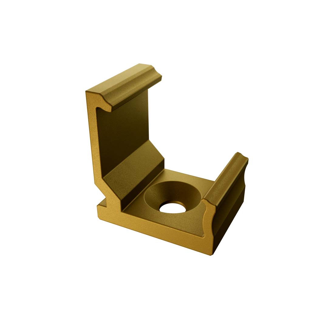 Montagehalterung für Profil Lumines C/H RAL1923