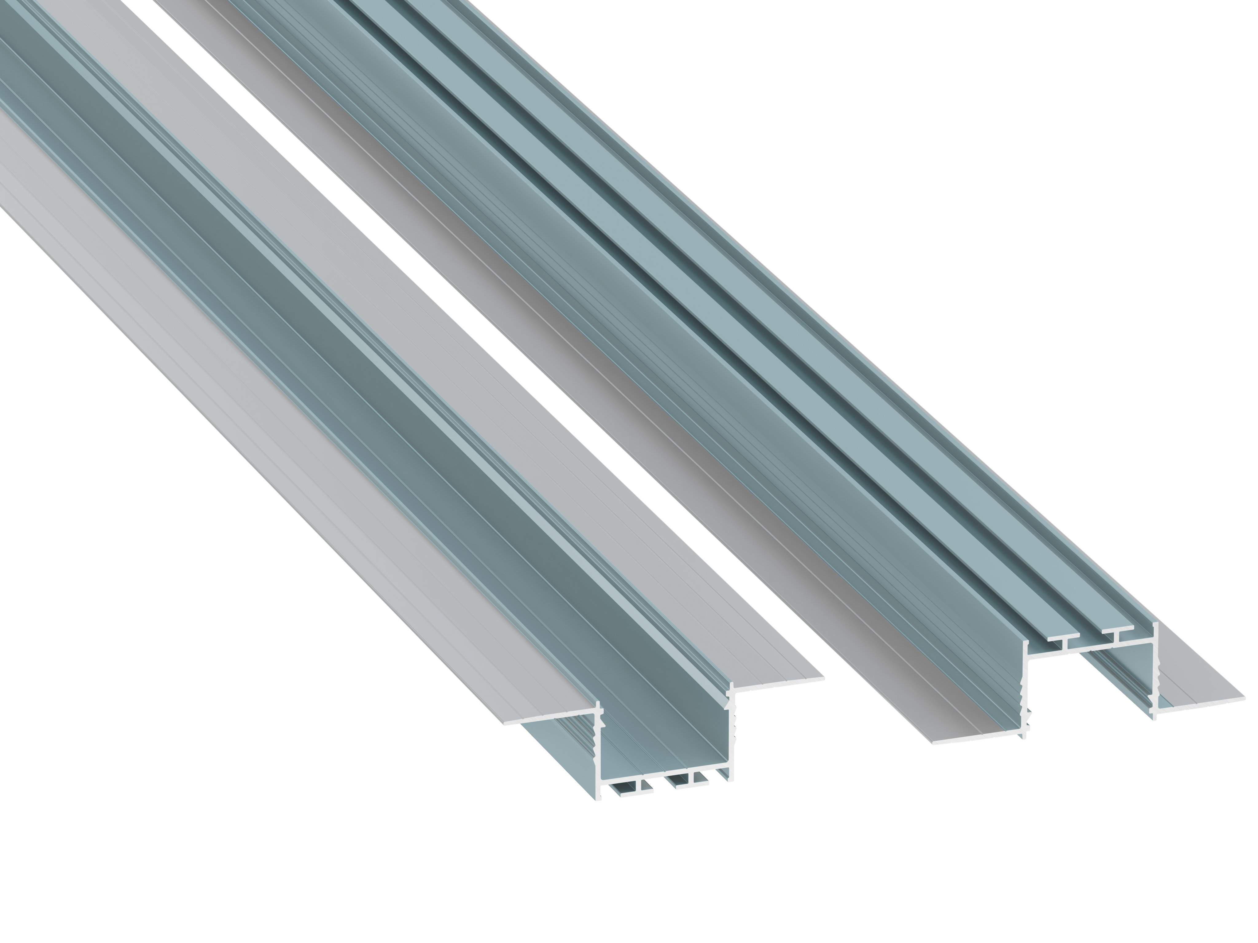 Lumines Profil Typ akin Sky blue, lackiert, 3 m