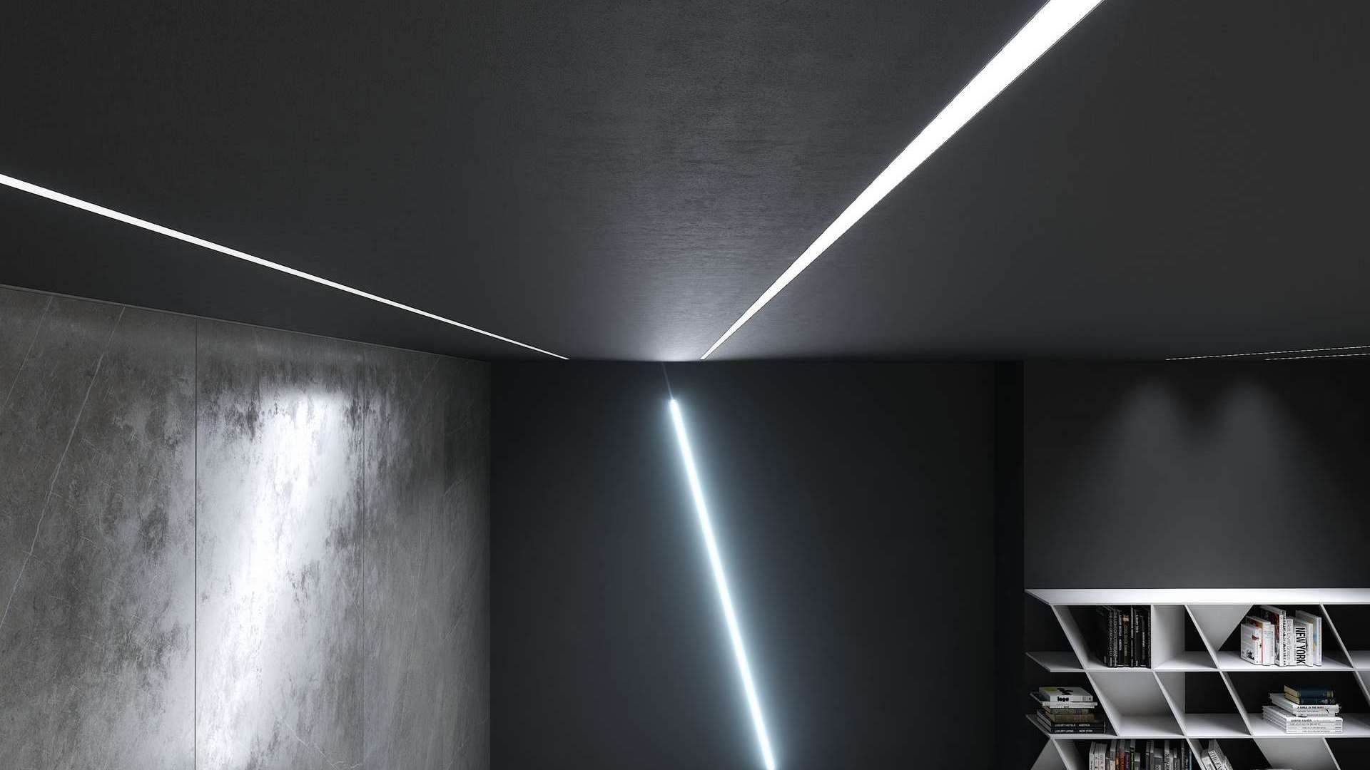 Lumines Profil Typ Subli Weiß, lackiert, 3 m