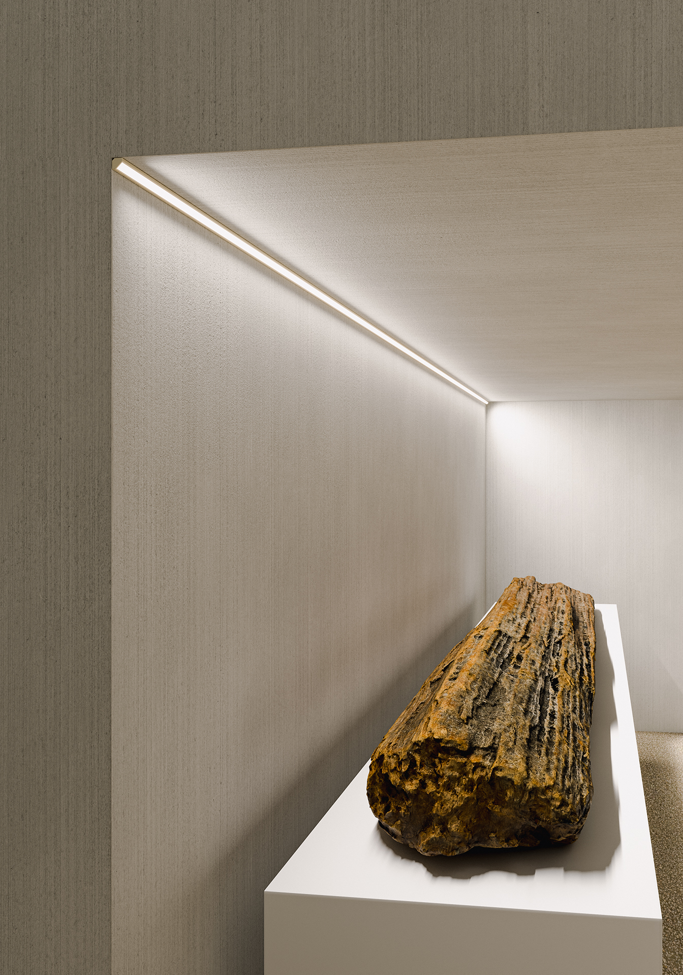 Lumines Profil Typ ajar Silber, eloxiert, 2,02 m