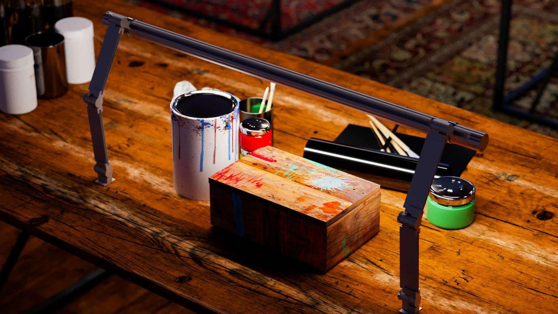 Lumines Profil Typ Cosmo Schwarz, eloxiert, 2,02 m