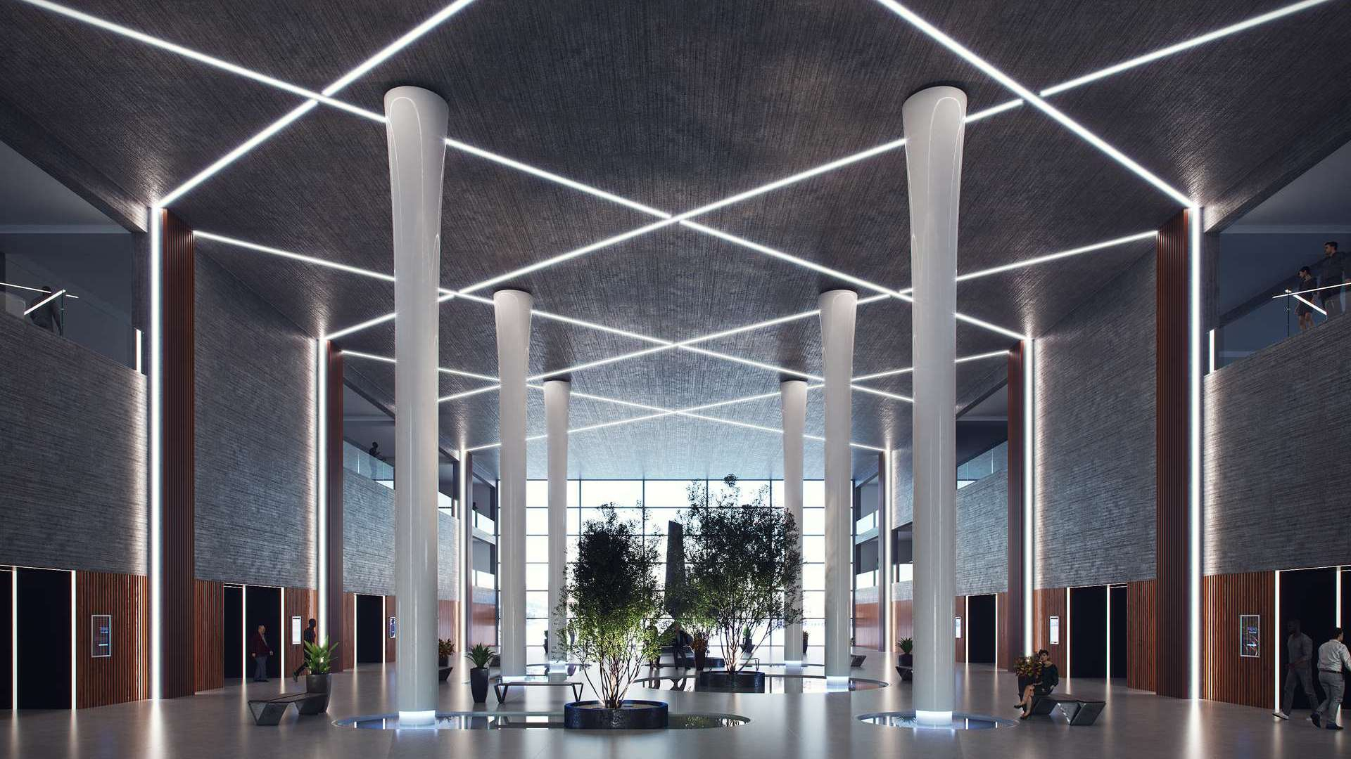 Lumines Profil Typ SORGA Schwarz, lackiert, 3 m