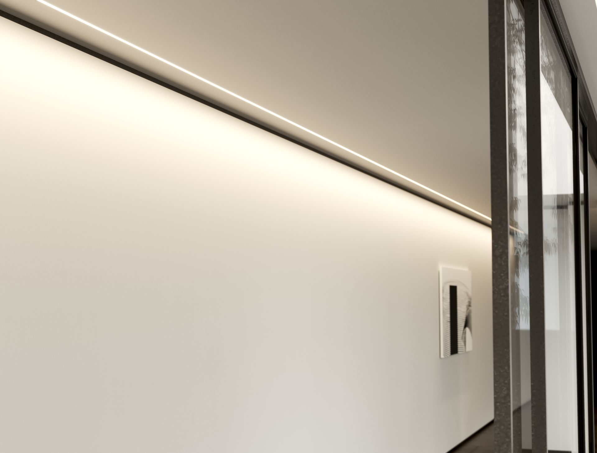 Lumines Profil Typ Plato Silber, eloxiert, 1 m