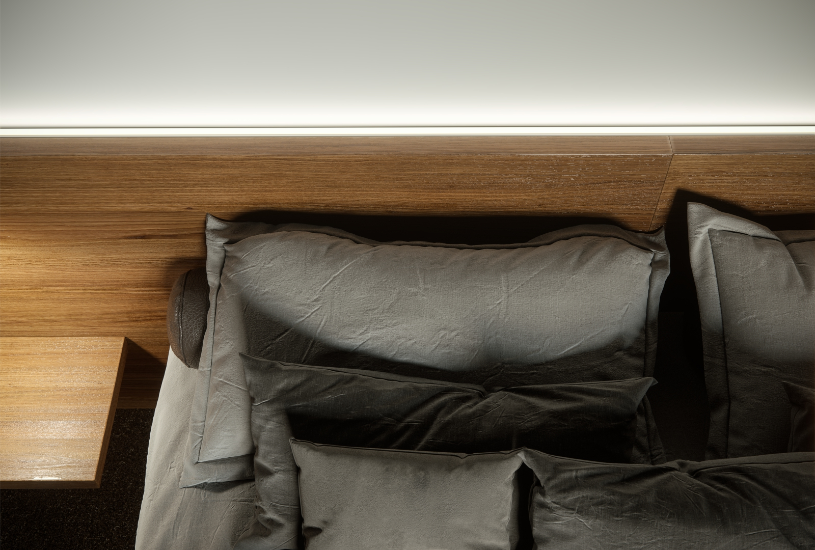 Lumines Profil Typ J Schwarz, eloxiert, 1 m