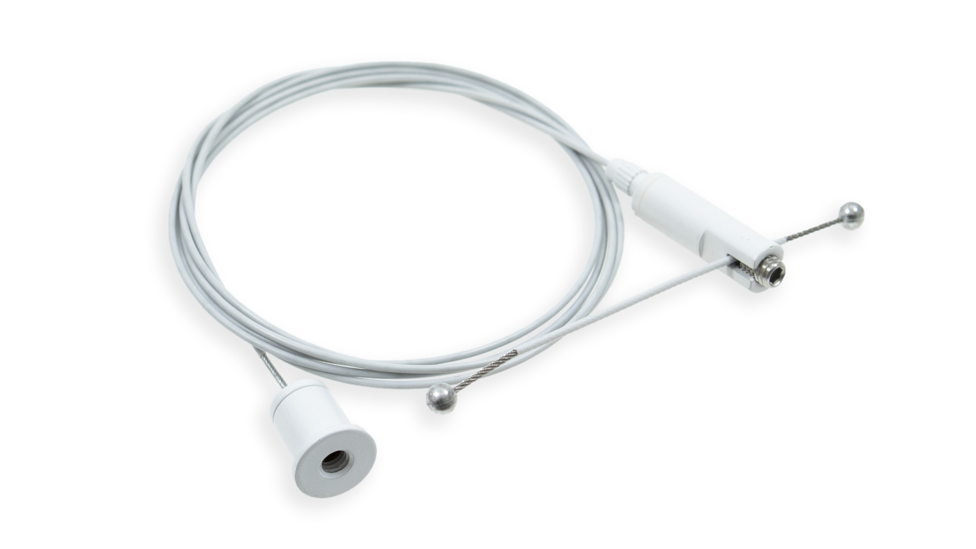 Seilabhängung "Y" Typ - SET 1500 mm/100mm weiss