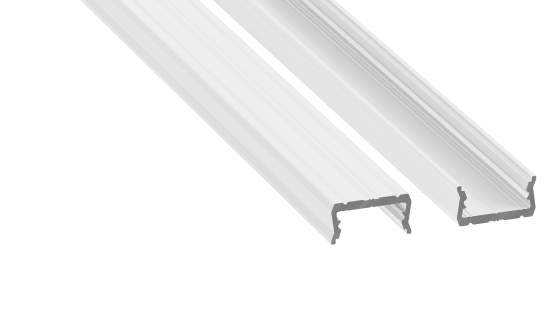 Lumines Profil Typ atom Weiß, lackiert, 1 m