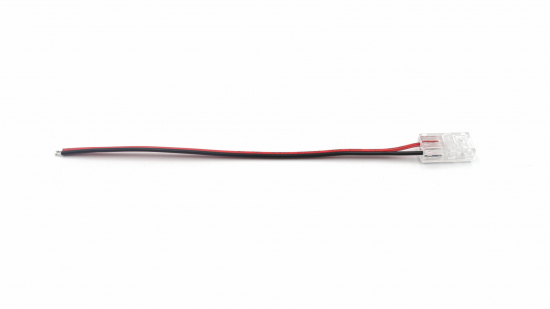 LED Stecker PRO B MINI COB 2PIN 10mm 1-seitig mit Kabel