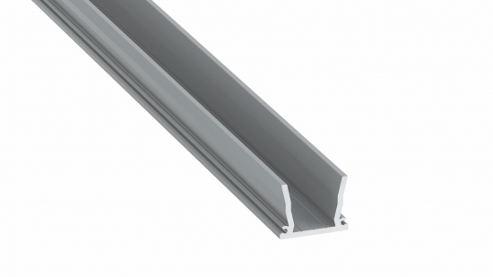 Lumines Profil Typ Strada Silber, eloxiert, 3 m