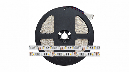 LED Streifen 300 LED 5050 SMD 12V RGB + CW IN1 12mm