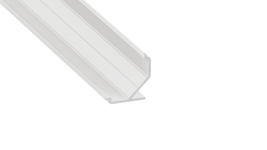 Lumines Profil Typ AGO Weiß, lackiert, 2,02 m