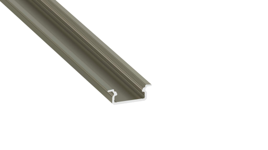 Lumines Profil Typ IVO Inox, eloxiert, 1 m