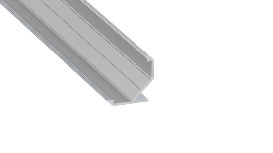 Lumines Profil Typ AGO Silber, Nicht eloxiert, 1 m