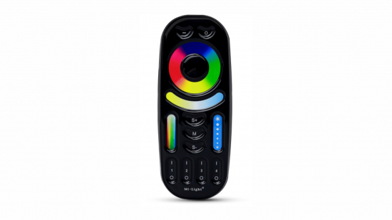 Mi-Light RF FERNBEDIENUNG 2,4G 4 ZONEN RGB+CCT SCHWARZ