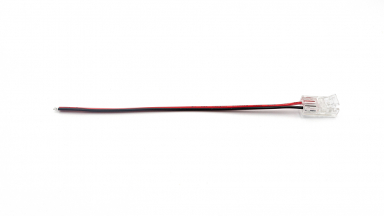LED Stecker PRO B 2PIN 8mm 1-seitig mit Kabel