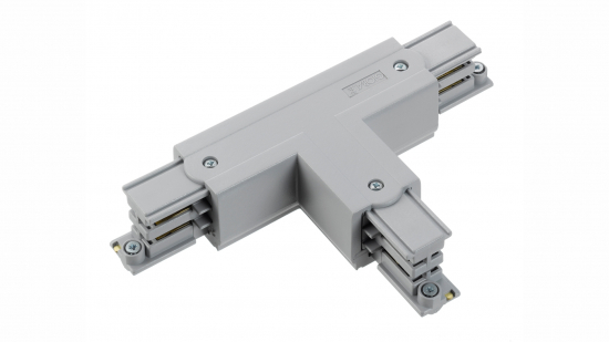 T-Stecker für 3-Phasen-Stromschiene XTS40-1 Grau