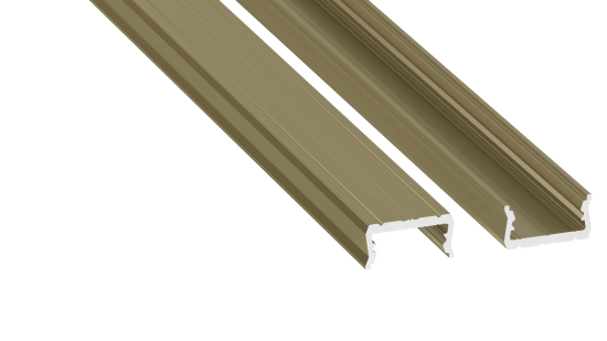 Lumines Profil Typ atom Reed Green, lackiert, 1 m