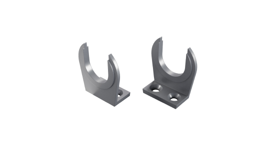 LUMINES SFERO ALU Montagehalter MS2 silber eloxiert