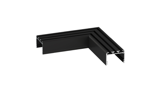 LUMINES ILEDO Verbinder Typ L, schwarz lackiert
