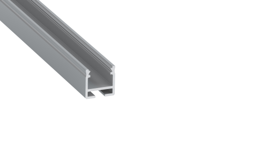 Lumines Profil Typ FLEXA Silber, eloxiert, 1 m