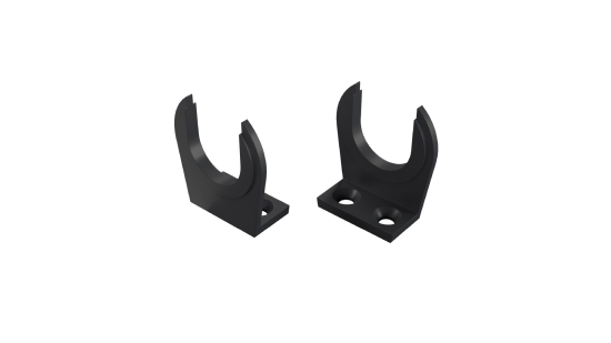 LUMINES SFERO ALU Montagehalter MS2 schwarz eloxiert