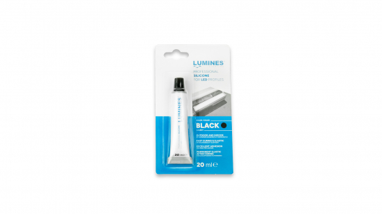 Silikon LUMINES Lightingczarny tubka 20 ml