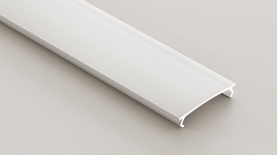 Abdeckung für Profil TEKKNI M22 PC milky 2,02 m