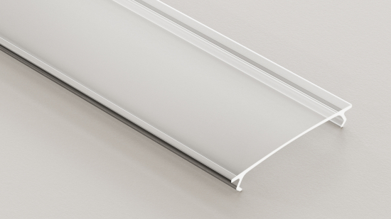 Abdeckung für Profil TEKKNI L32 PC transparent 3 m