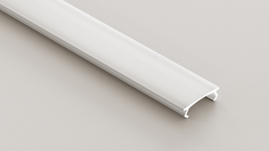 Abdeckung für Profil TEKKNI S14 PC milky 2,02 m