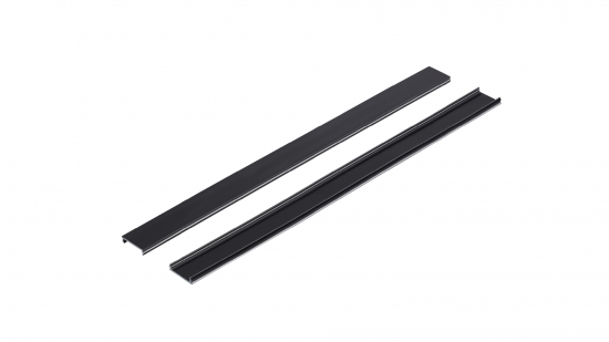 LUMINES GENESIS Magnetische Schiene Abdeckung schwarz 1 m