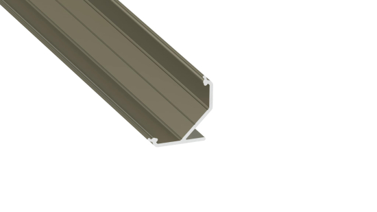 Lumines Profil Typ AGO Inox, eloxiert, 1 m