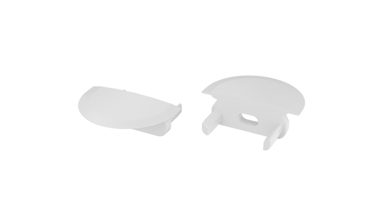 Endkappe für LED Profil TEKKNI+ SELDE+ weiß