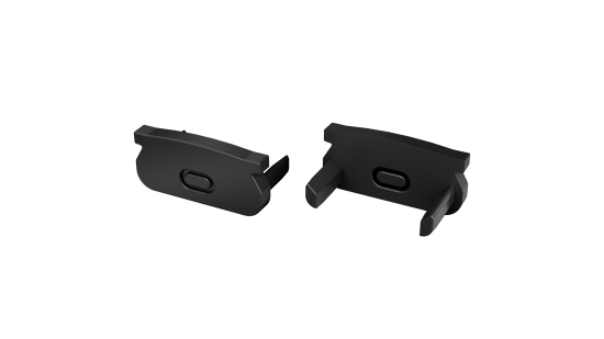 Endkappe für LED Profil TEKKNI ORRE schwarz