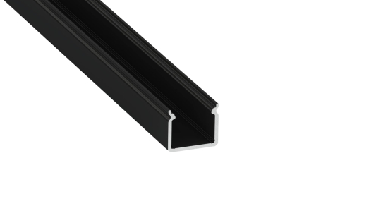 Lumines Profil Typ SEI Schwarz, eloxiert, 3 m