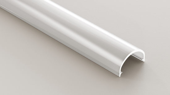 Abdeckung für LED Profil TEKKNI BENT PC milchig 2,02 m