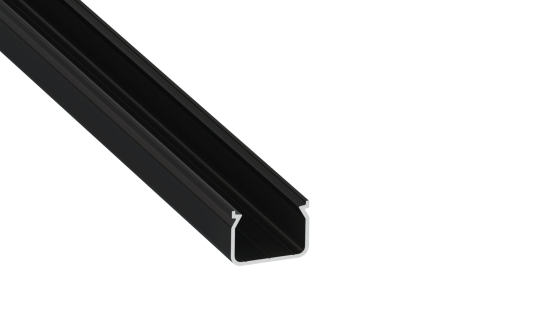 TEKKNI HOM Set, schwarz, transparent Abdeckung, 2,02 m